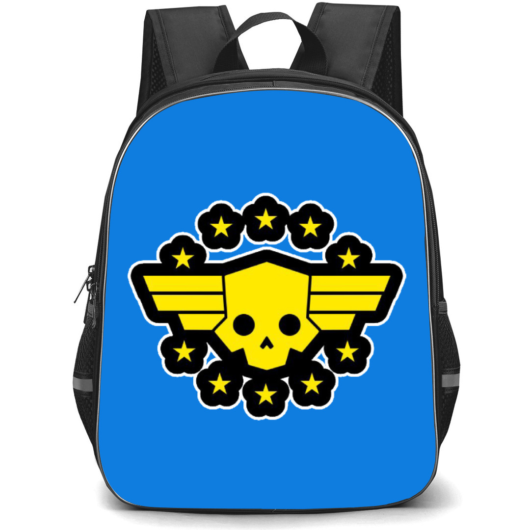 Helldivers 2 Backpack StudentPack - Fan Icon Sticker