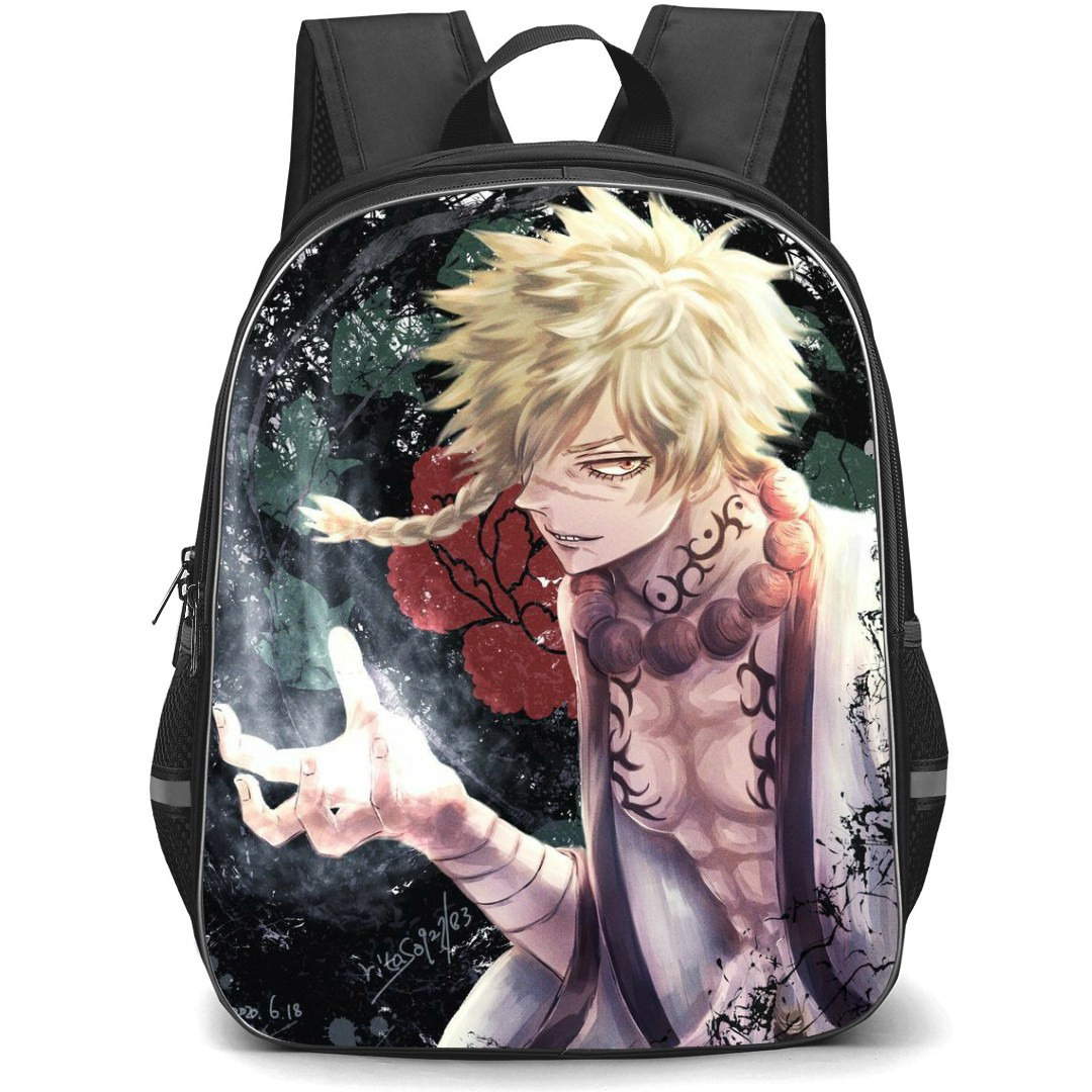 Hells Paradise Jigokuraku Aza Chobe Backpack StudentPack - Aza Chobe Fan Art Poster
