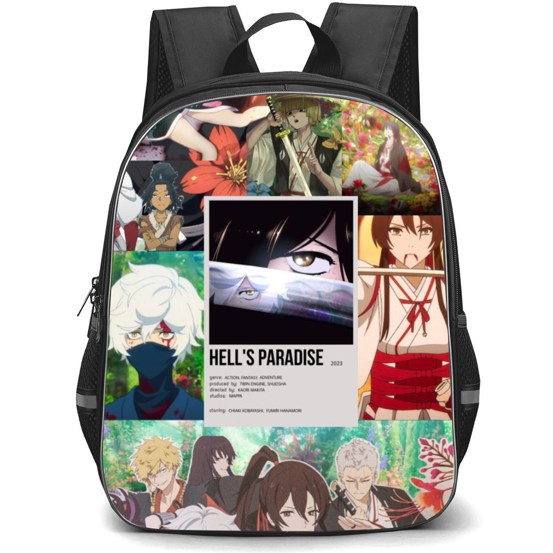 Hells Paradise Jigokuraku Backpack StudentPack - Hells Paradise Jigokuraku Series 2023 Poster