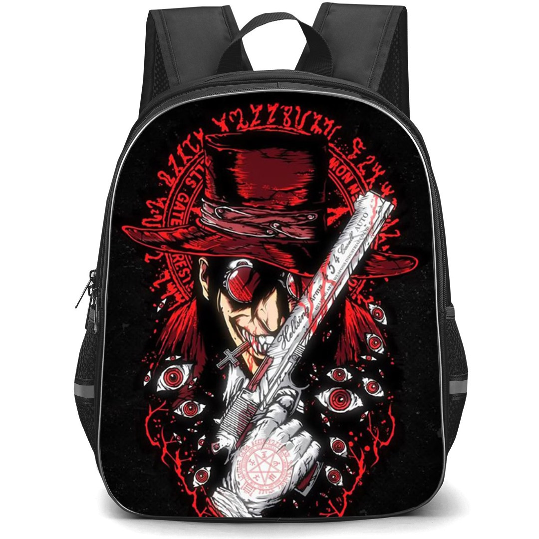 Hellsing Alucard Backpack StudentPack - Alucard Fanart Illustration Poster