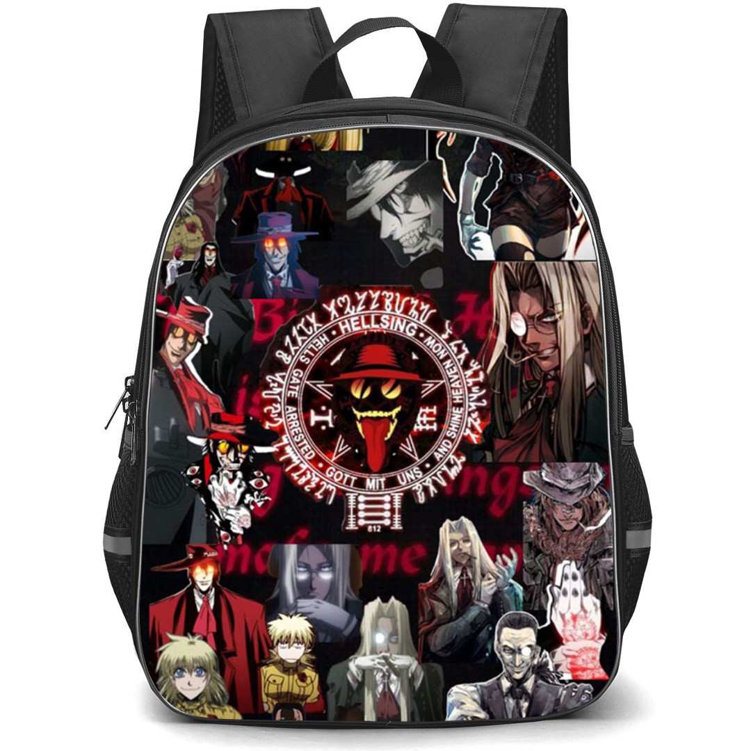 Hellsing Alucard Backpack StudentPack - Alucard Vengeance Illustration Art Poster