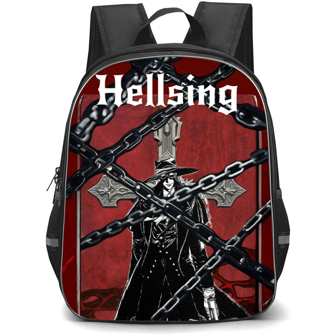 Hellsing Backpack StudentPack - Integra Hellsing Fairbrook Wingates Illustration Art Poster