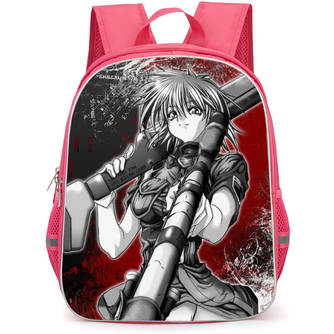 Hellsing Seras Victoria Backpack StudentPack - Seras Victoria Anime Art Portrait Poster