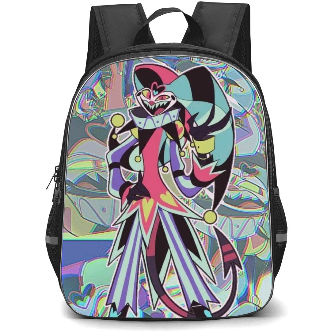 Helluva Boss Fizzarolli Backpack StudentPack - Fizzarolli Standing Illustration Art Poster