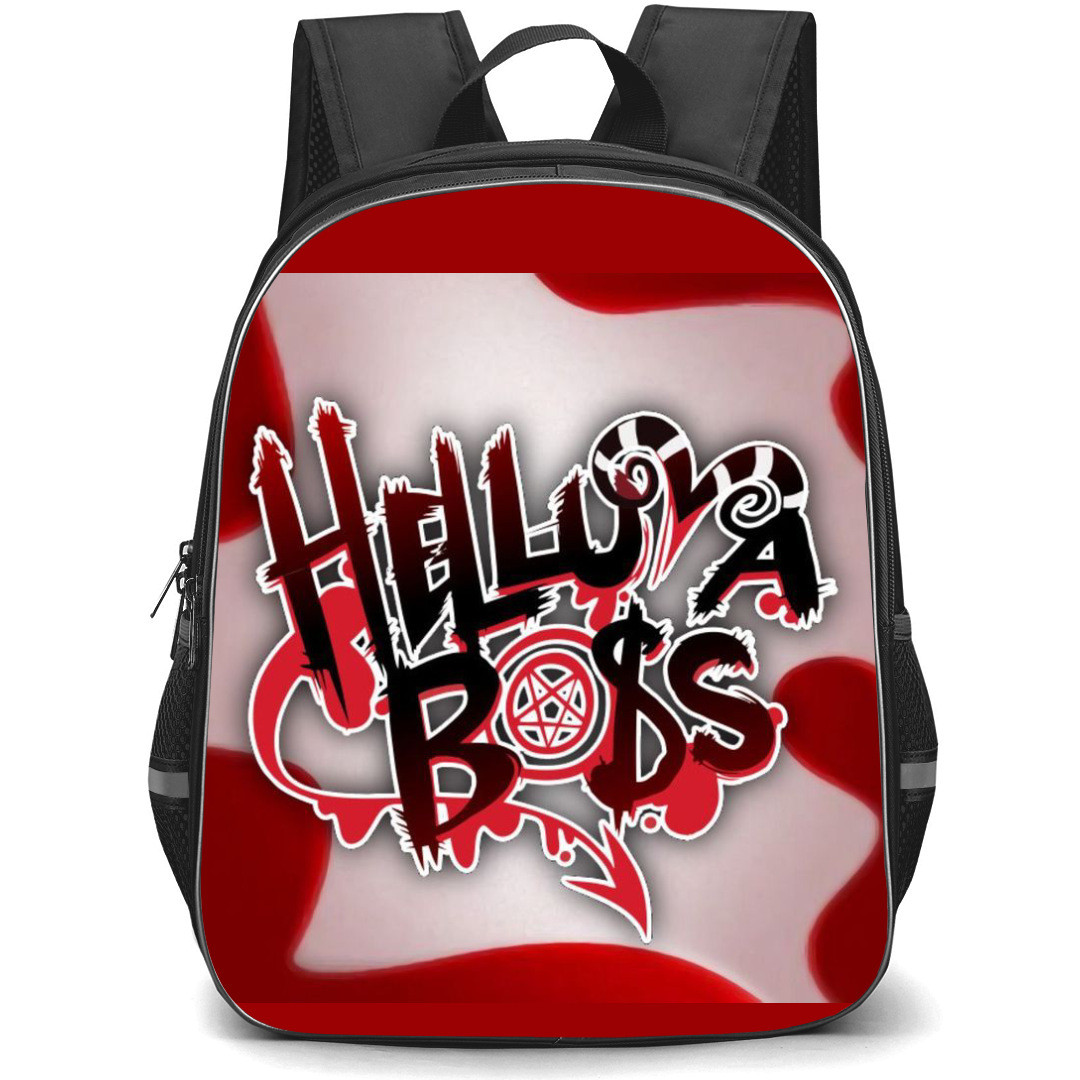Helluva Boss Backpack StudentPack - Helluva Boss Square Sticker