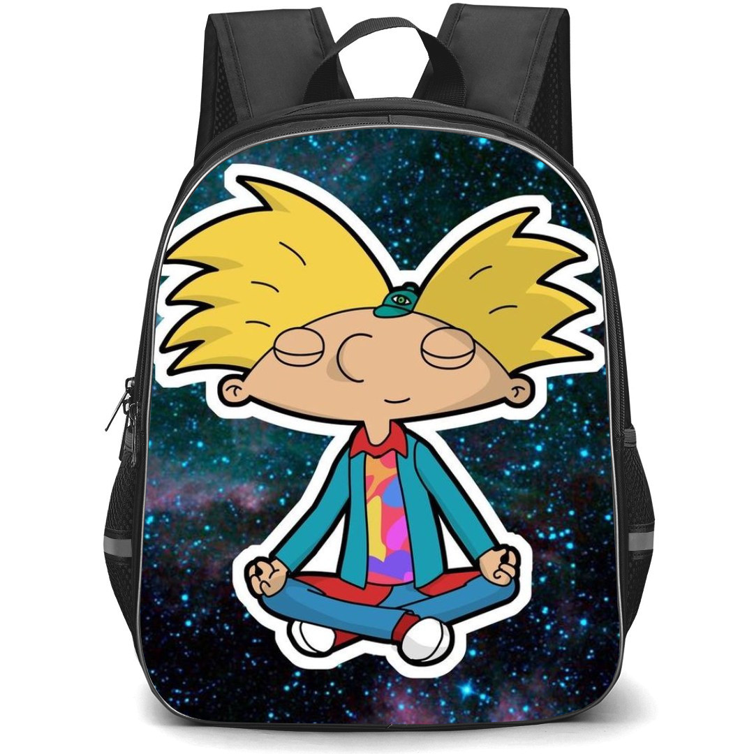 Hey Arnold Arnold Backpack StudentPack - Arnold Is Meditating About The Universe Poster