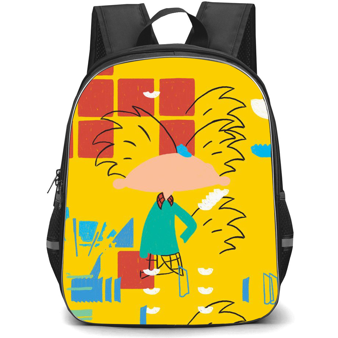 Hey Arnold Backpack StudentPack - Hey Arnold Minimalist Fan Art Poster