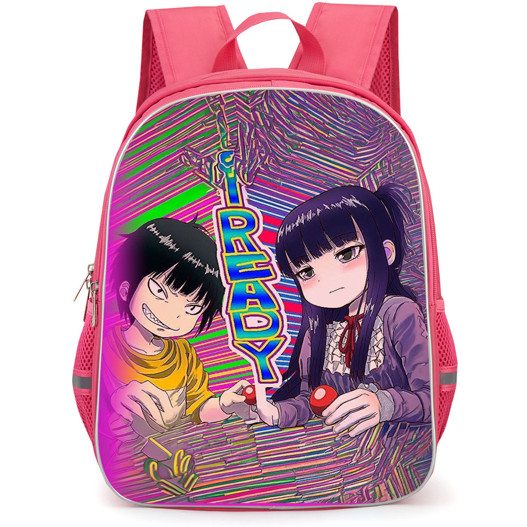 High Score Girl Backpack School Bag StudentPack - Haruo And Akira Ready Play Fierce Portrait Poster
