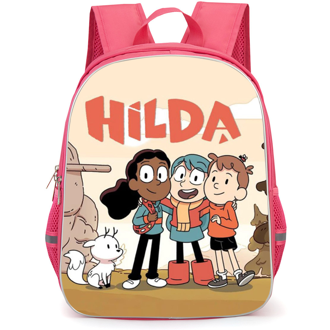 Hilda Backpack School Bag StudentPack - Characters Smiling Series Poster
