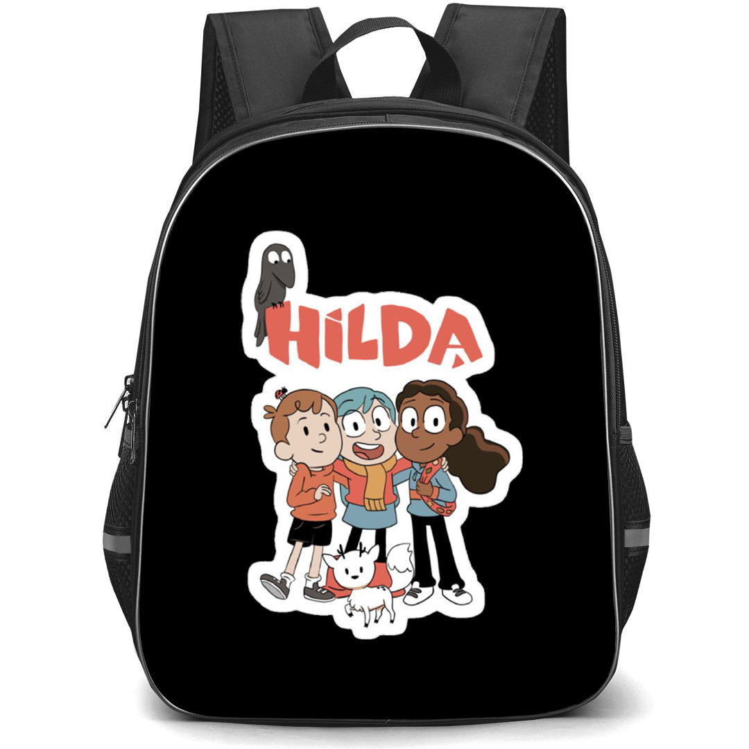 Hilda Backpack School Bag StudentPack - Characters Smile Crow Series Sticker