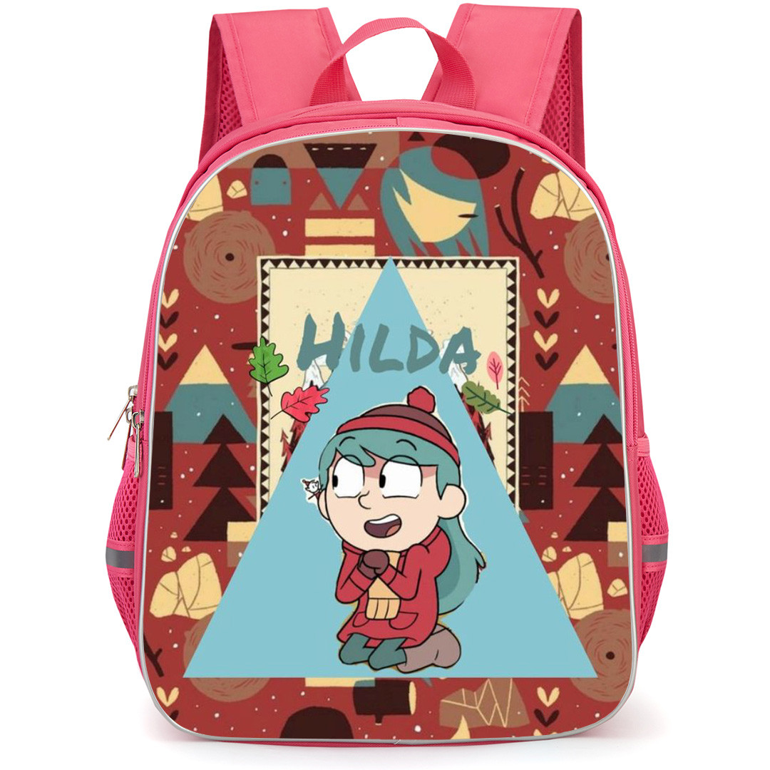 Hilda Backpack School Bag StudentPack - Christmas Season Portrait Series Poster