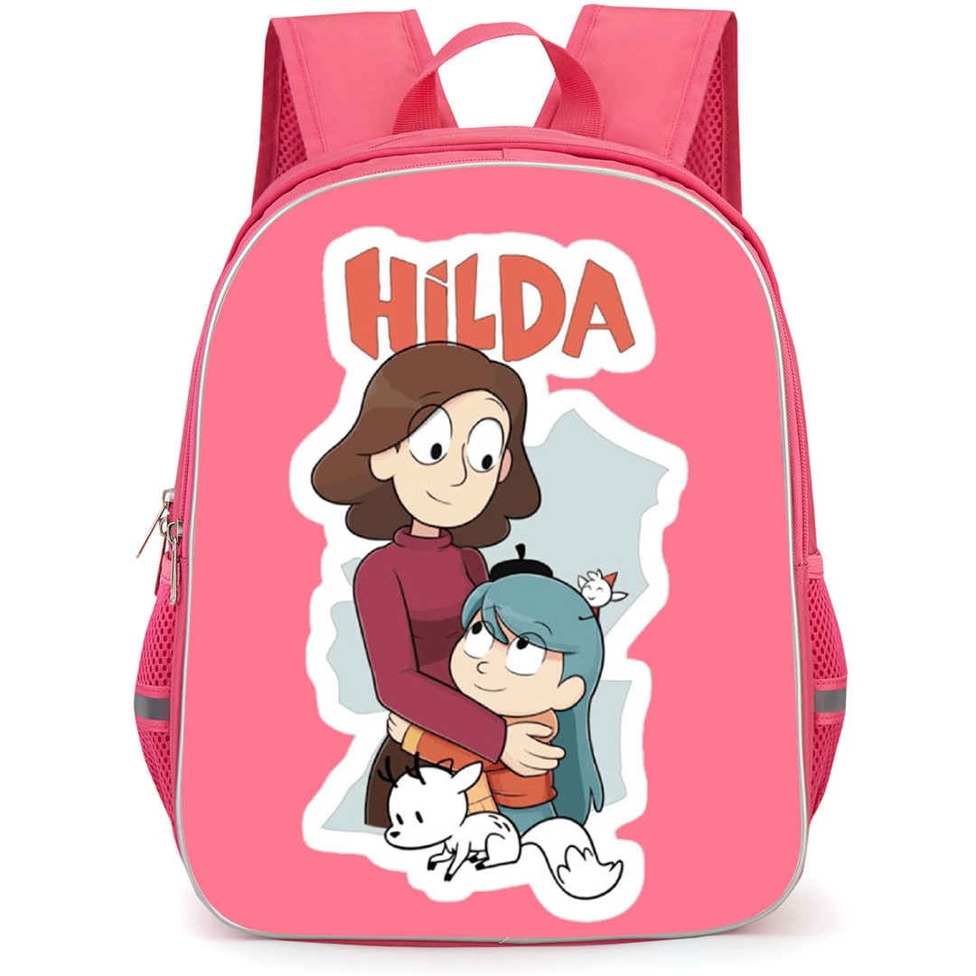 Hilda Backpack School Bag StudentPack - Hug Smiling Portrait Series Sticker