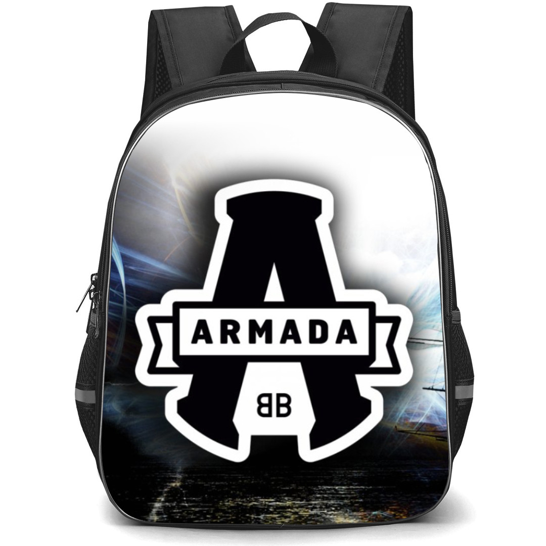 Blainville Boisbriand Armada Backpack School Bag StudentPack - Logo Ship Background