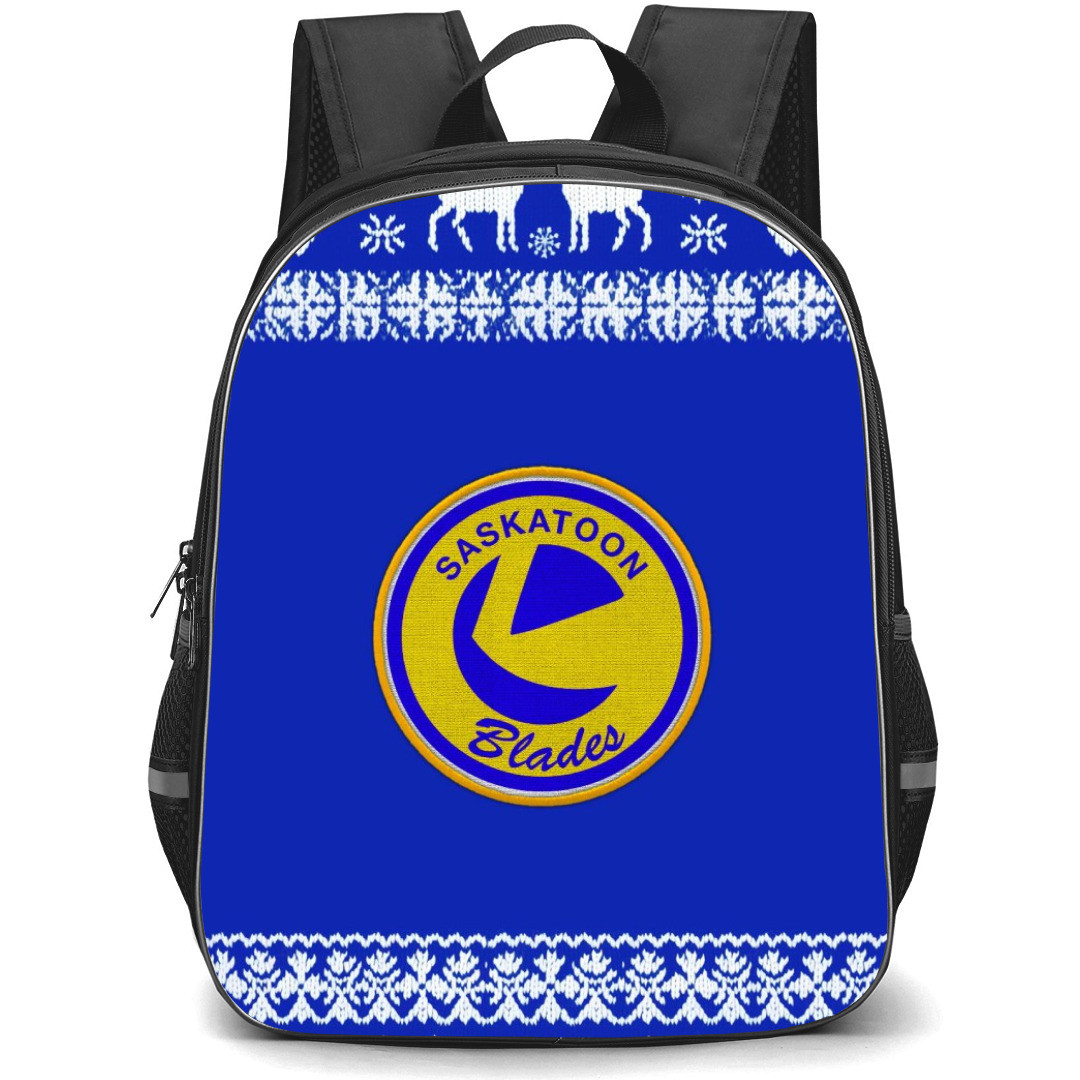 Saskatoon Blades Backpack School Bag StudentPack - Logo Scarf Poster