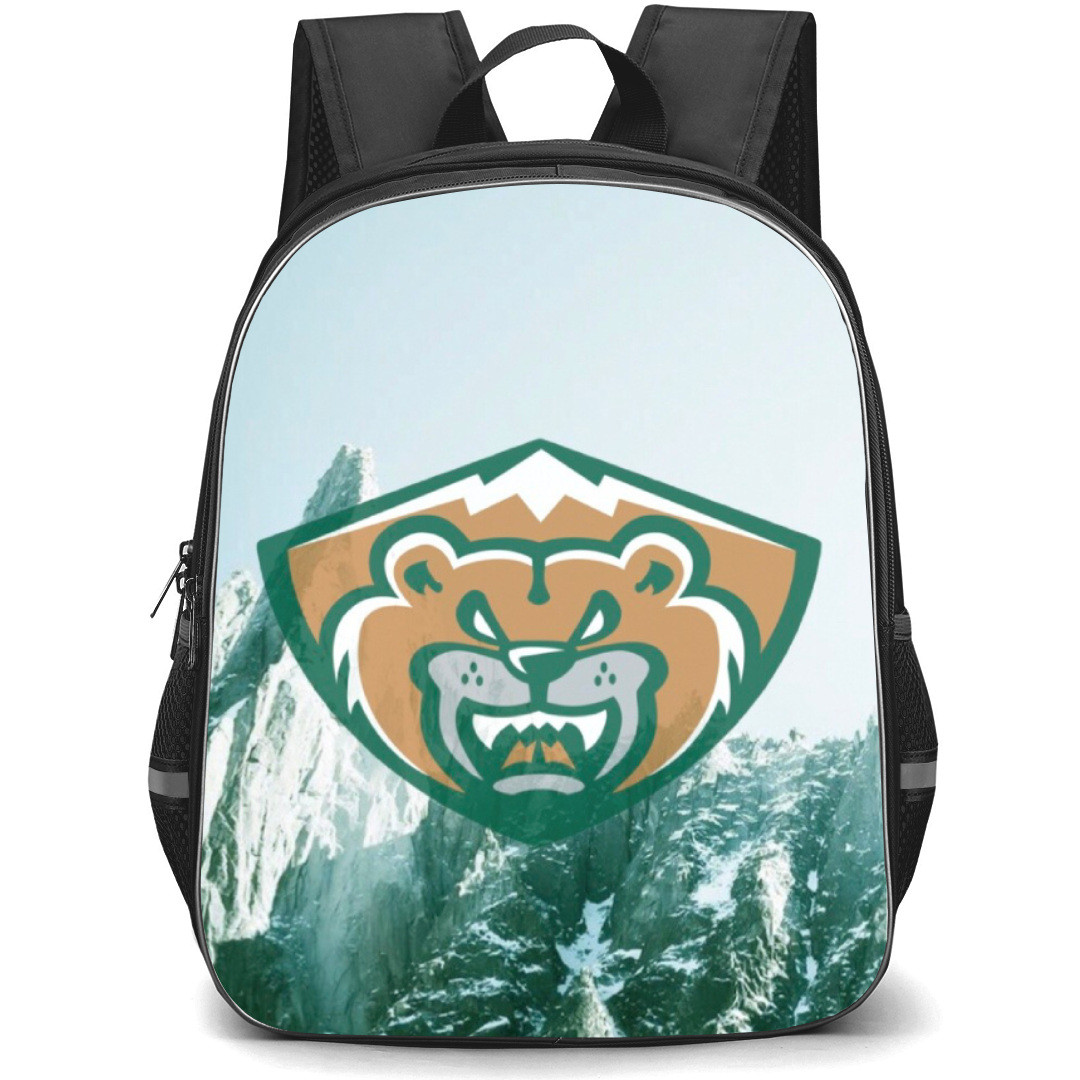 Everett Silvertips Backpack School Bag StudentPack - Logo Mountain Poster