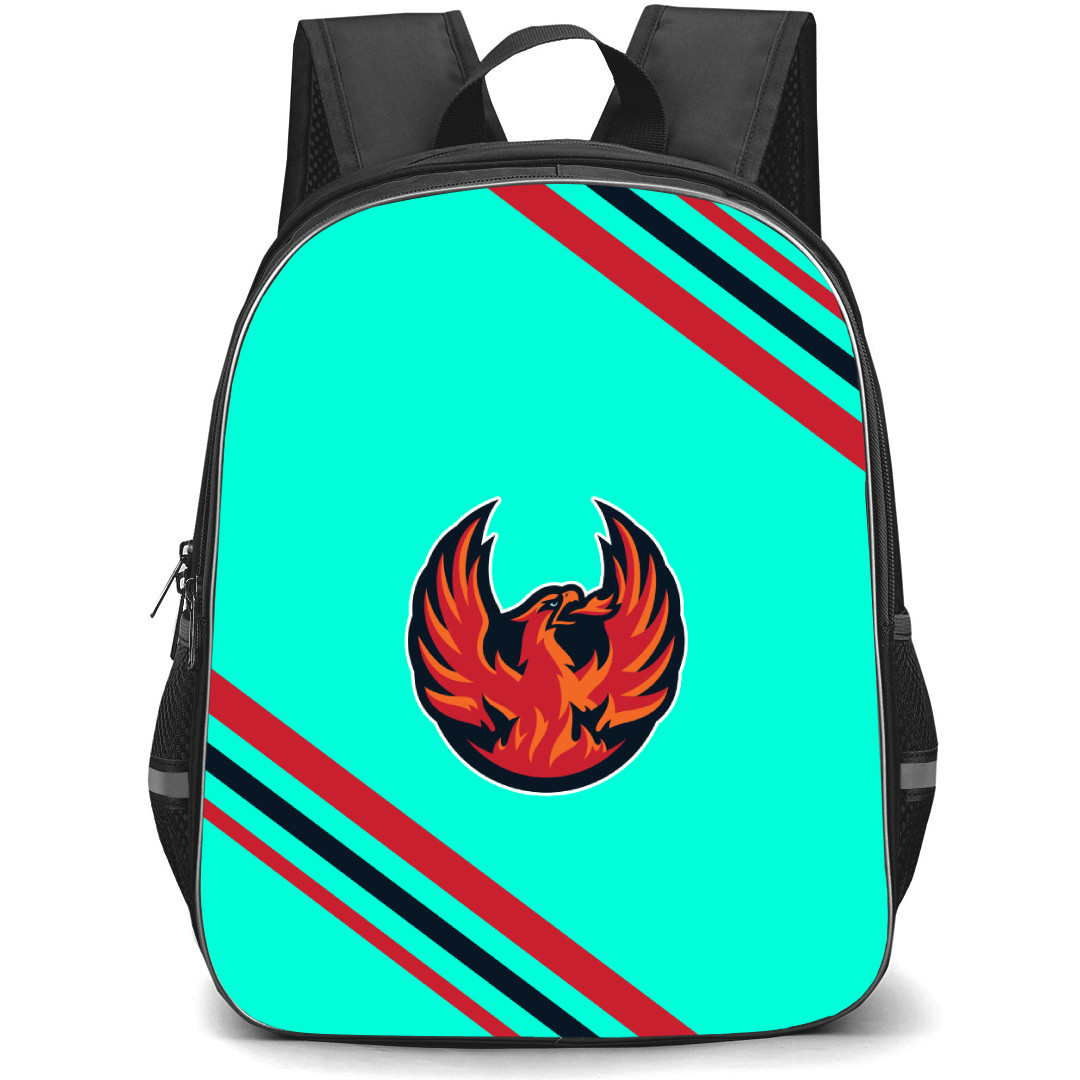 Coachella Valley Firebirds Backpack School Bag StudentPack - Large Logo With Stripe