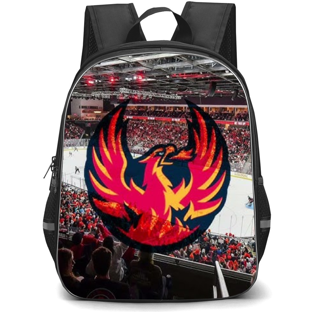 Coachella Valley Firebirds Backpack School Bag StudentPack - Logo Stadium Background