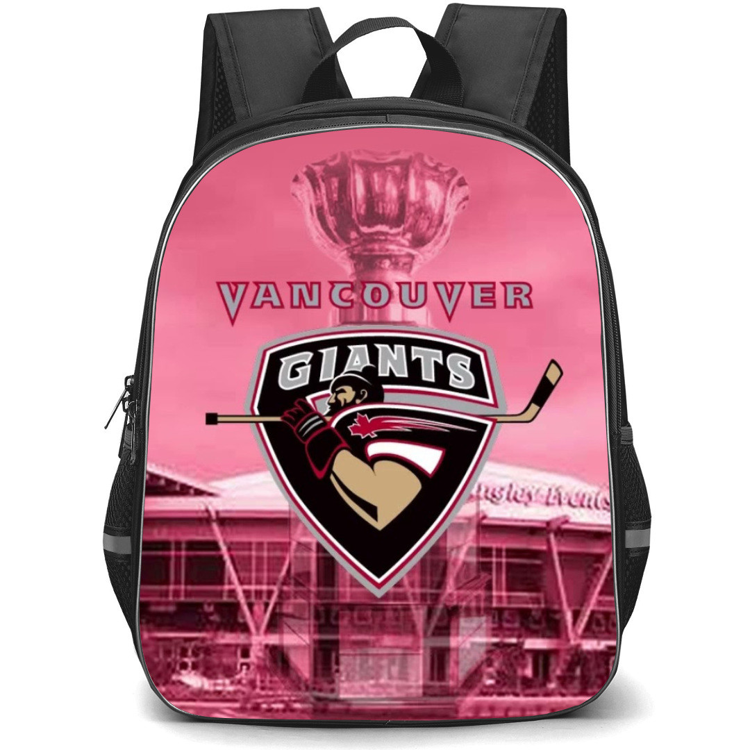 Vancouver Giants Backpack School Bag StudentPack - Logo Stadium Background