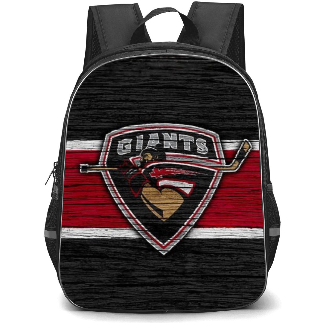 Vancouver Giants Backpack School Bag StudentPack - Logo Wood Grunge