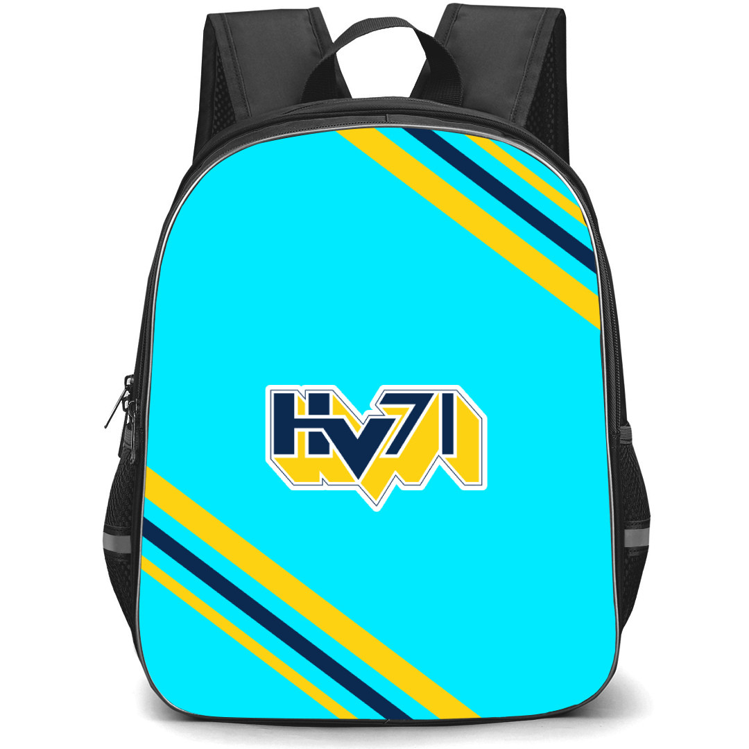 HV71 Backpack School Bag StudentPack - Large Logo With Stripe