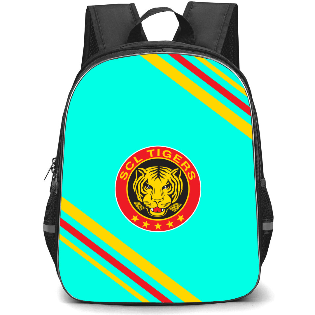 SC Langnau Tigers Backpack School Bag StudentPack - Large Logo With Stripe