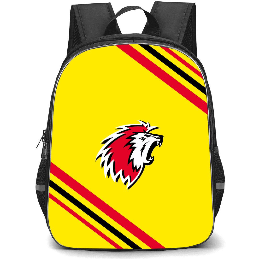 Lausanne Hockey Club Backpack School Bag StudentPack - Large Logo With Stripe