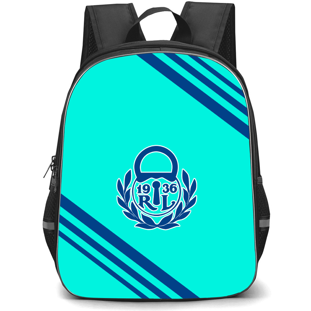Rauman Lukko Backpack School Bag StudentPack - Large Logo With Stripe