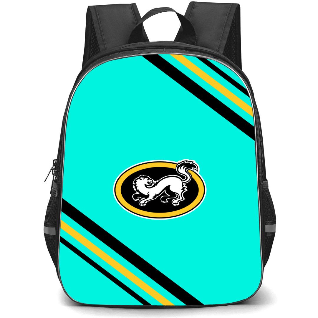 Oulun Karpat Backpack School Bag StudentPack - Large Logo With Stripe