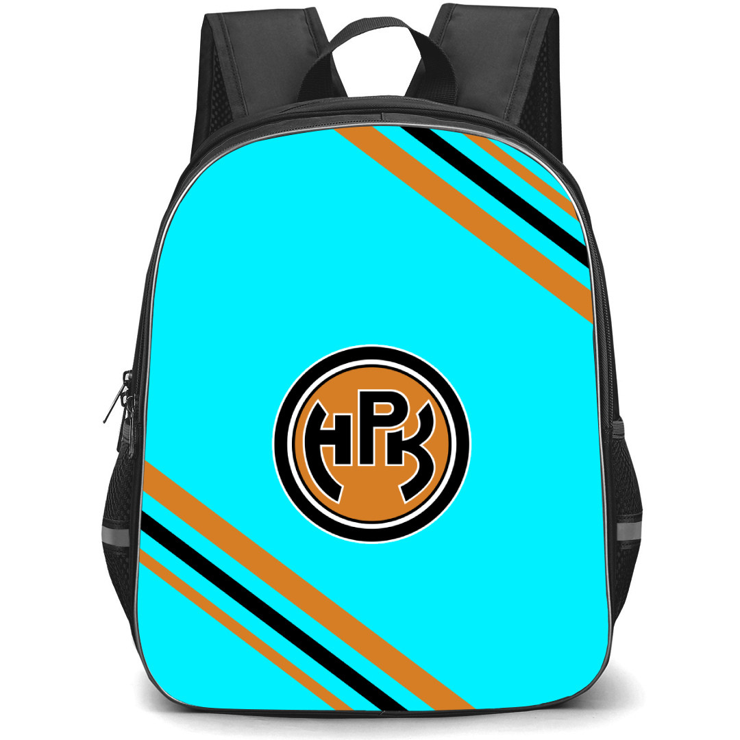 Hameenlinnan Pallokerho Backpack School Bag StudentPack - Large Logo With Stripe