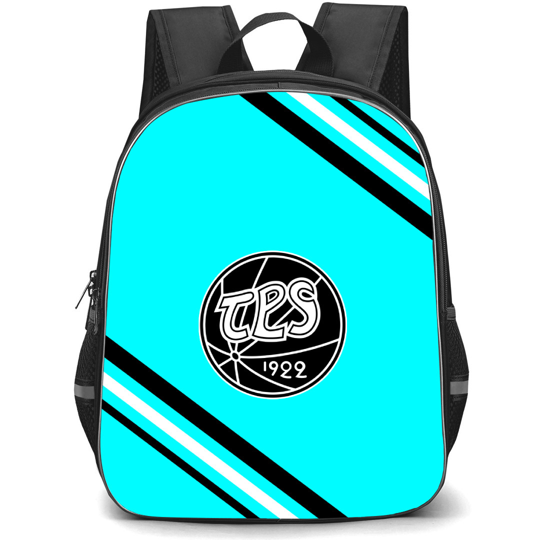Turun Palloseura Backpack School Bag StudentPack - Large Logo With Stripe
