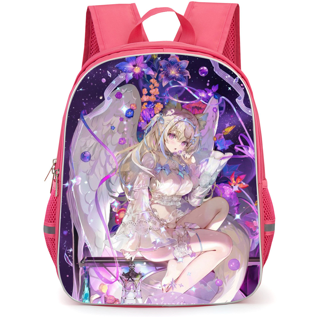 Hololive Fuwawa Abyssgard Backpack School Bag StudentPack - Fuwawa Abyssgard Sitting Space Portrait