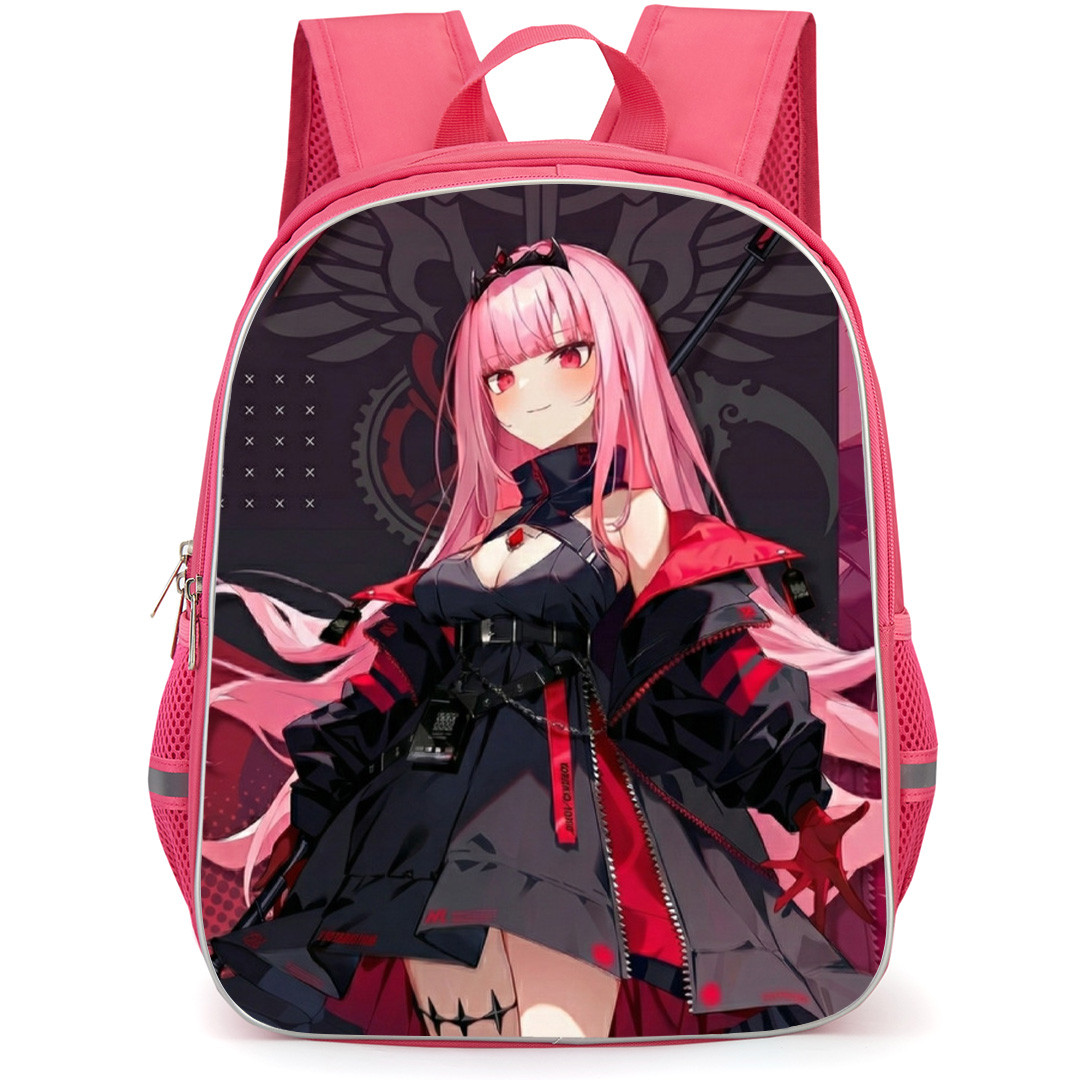 Hololive Mori Calliope Backpack School Bag StudentPack - Mori Calliope Fierce Portrait Series Poster