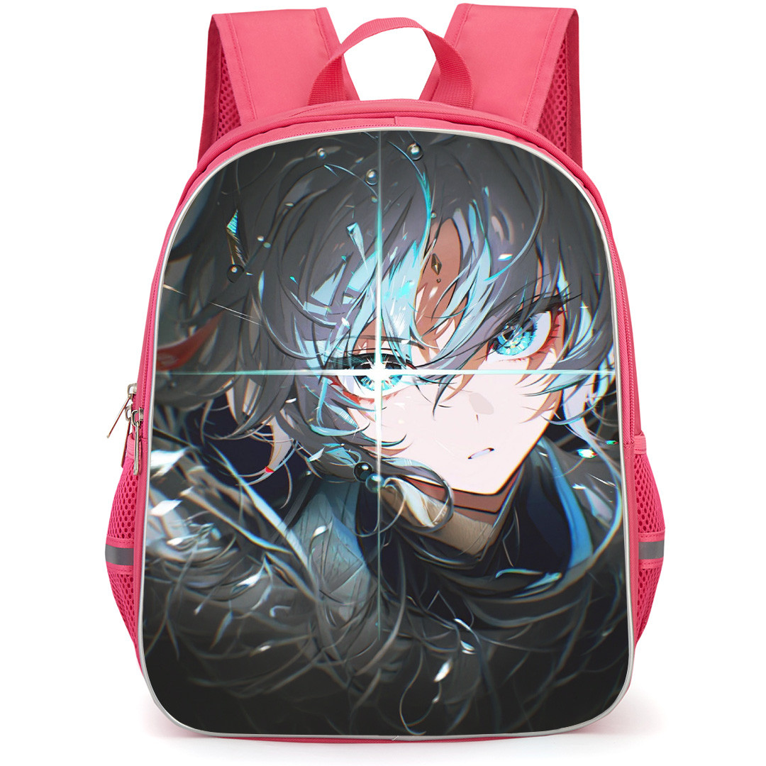 Honkai Star Rail Feixiao Backpack School Bag StudentPack - Feixiao Fierce Glowing Sparkling Eye Portrait