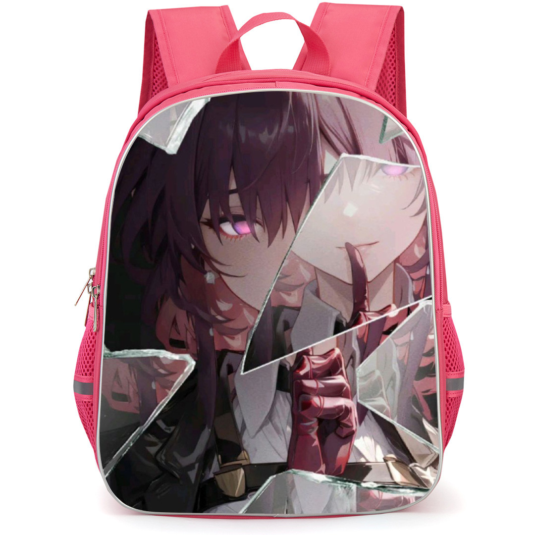 Honkai Star Rail Kafka Backpack School Bag StudentPack - Kafka Glass Shattered Portrait