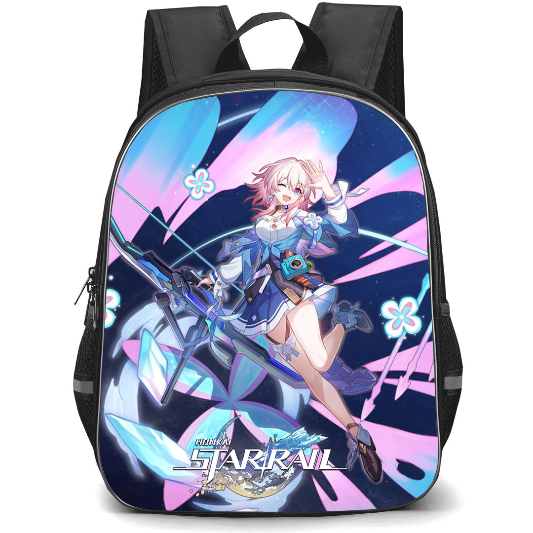 Honkai Star Rail March 7th Backpack StudentPack - March 7th Character Series Art