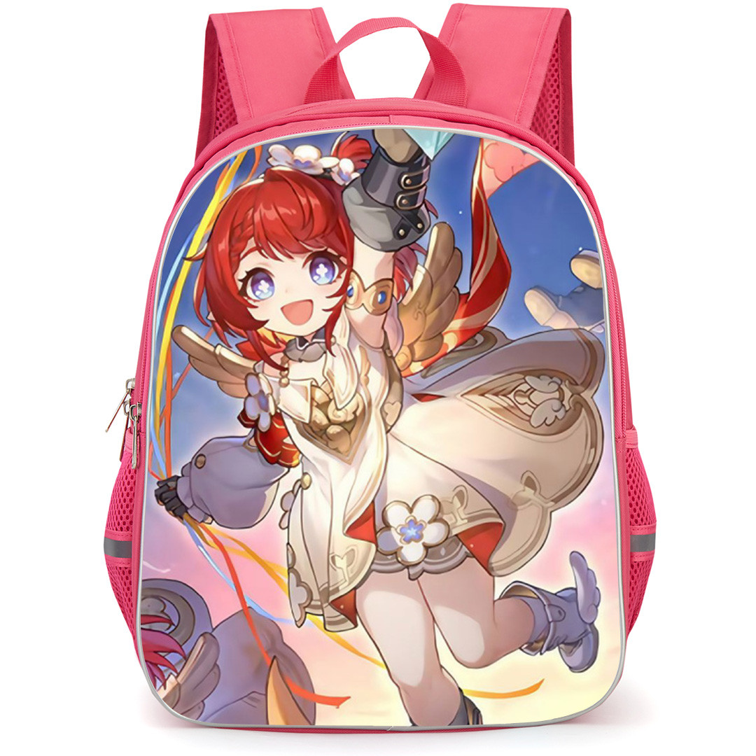 Honkai Star Rail Tribbie Backpack School Bag StudentPack - Tribbie Holding Envelope Happy Portrait