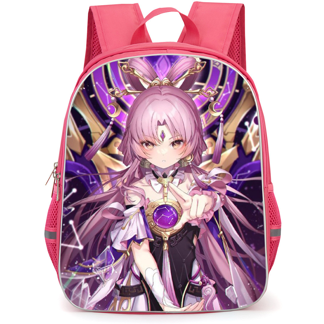 Honkai Star Rail Fu Xuan Backpack School Bag StudentPack - Fu Xuan Matrix Of Prescience Power Portrait