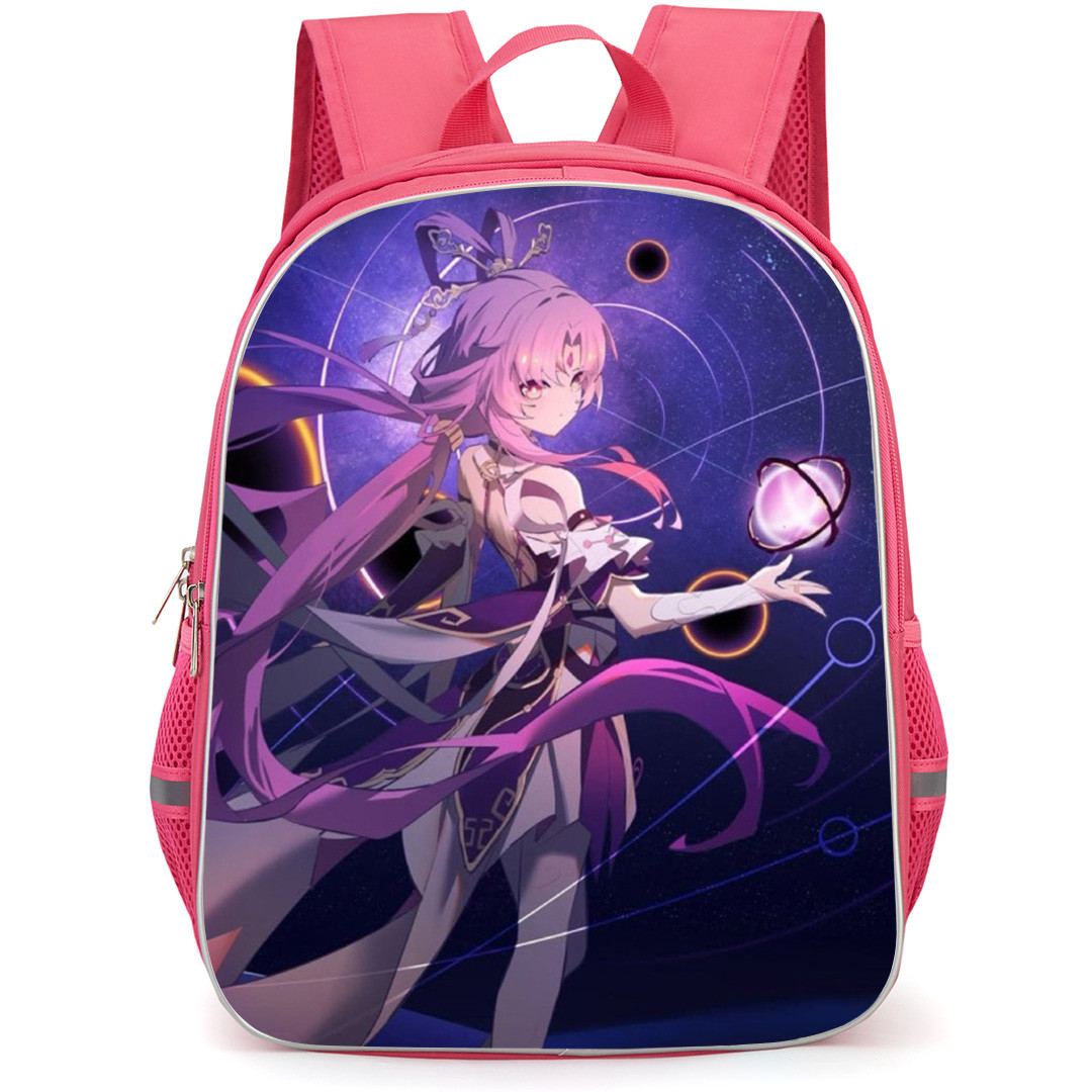 Honkai Star Rail Fu Xuan Backpack School Bag StudentPack - Fu Xuan Matrix Power Orb Side Portrait