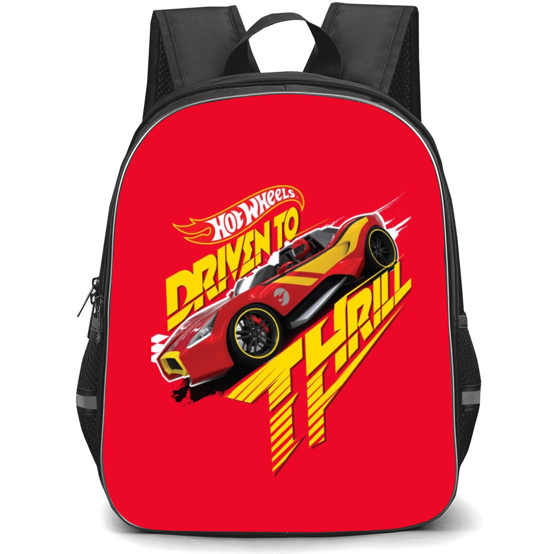 Hot Wheels Let?s Race Backpack Student Pack - Driven To Thrill