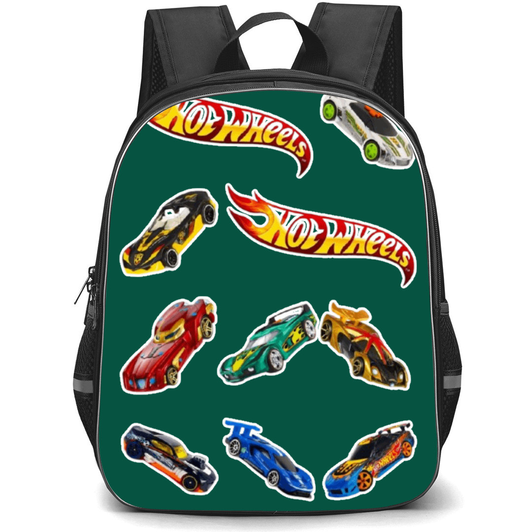 Hot Wheels Let?s Race Backpack Student Pack - Race Car Designs
