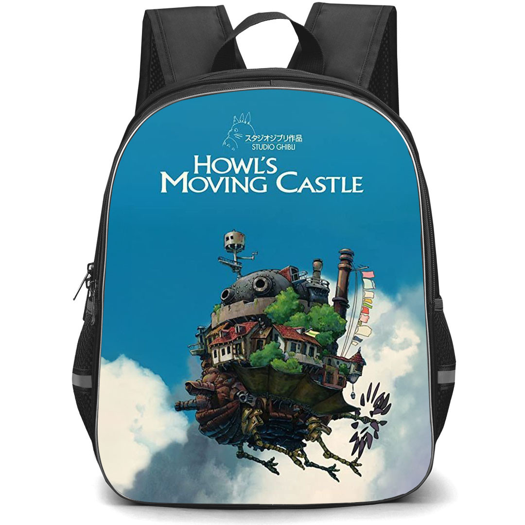 Howl's Moving Castle Backpack StudentPack - Howl's Moving Castle 2005 Movie Poster