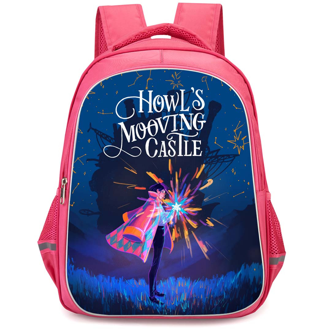 Howl's Moving Castle Backpack StudentPack - Howl's Moving Castle Book Cover Poster