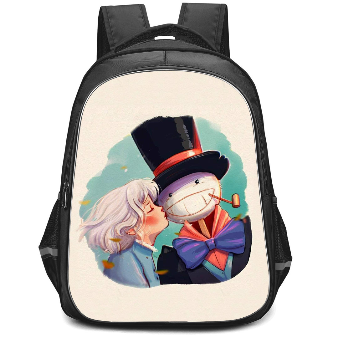 Howl's Moving Castle Kakashi Backpack StudentPack - Kakashi Oil Paint Poster