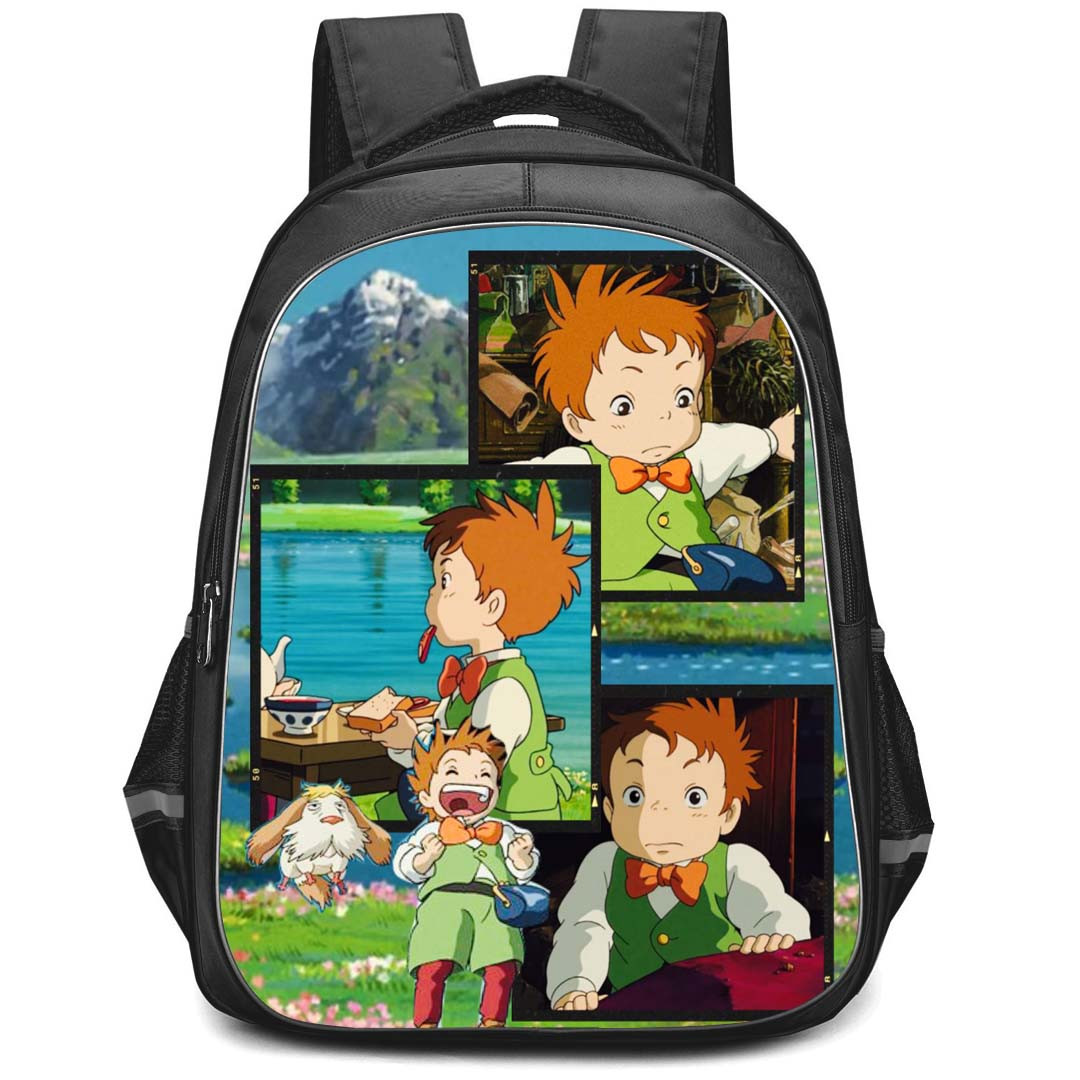 Howl's Moving Castle Markl Backpack StudentPack - Markl Collage