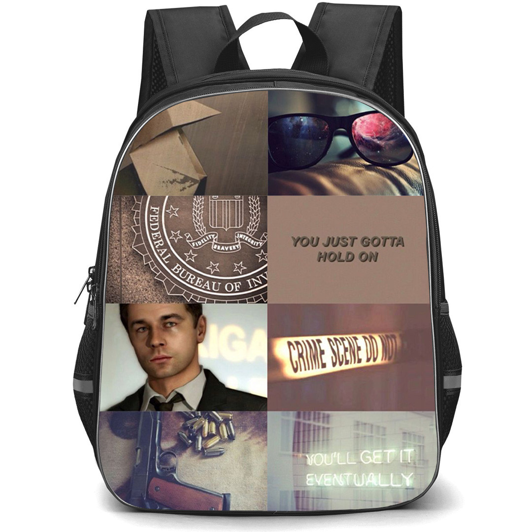 Heavy Rain Norman Jayden Backpack School Bag StudentPack - Heavy Rain Norman Jayden Collage Poster