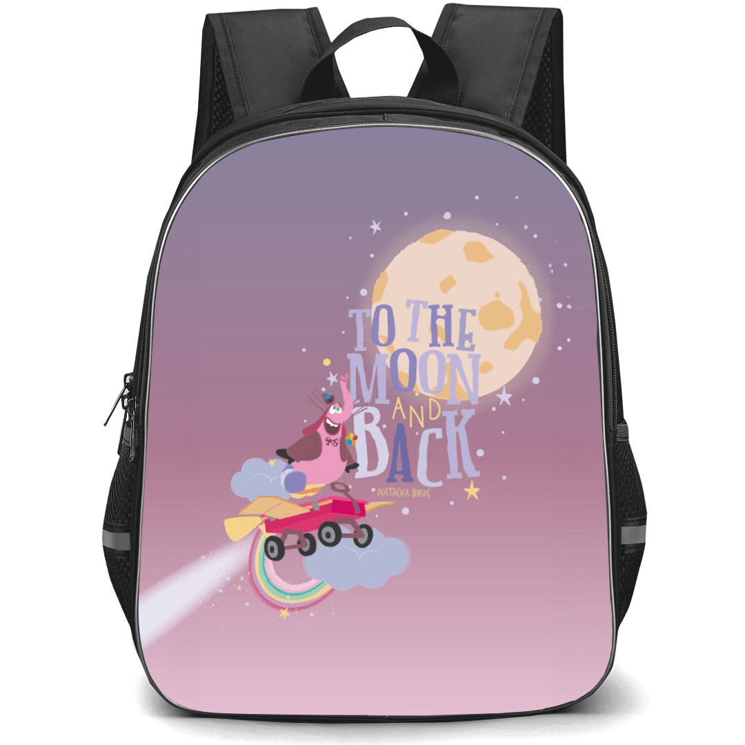 Pixar Inside Out Bing Bong School Backpack StudentPack - Bing Bong To The Moon And Back