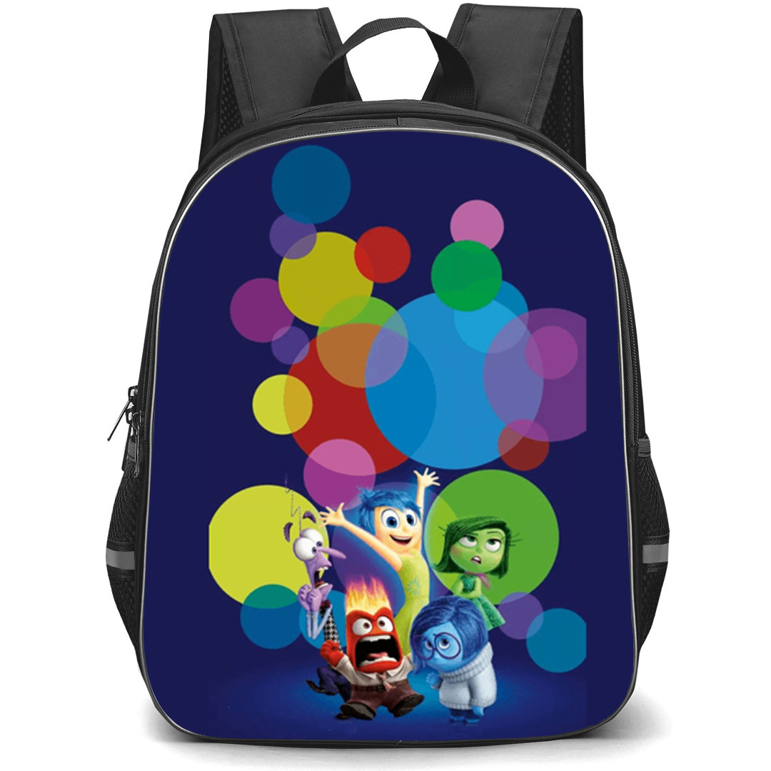 Pixar Inside Out School Backpack StudentPack - Characters Blue Background