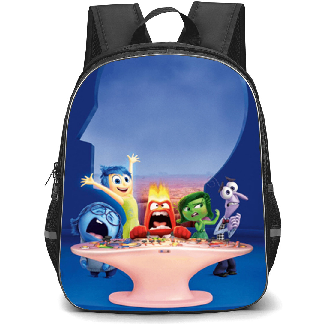 Pixar Inside Out School Backpack StudentPack - Characters On Table