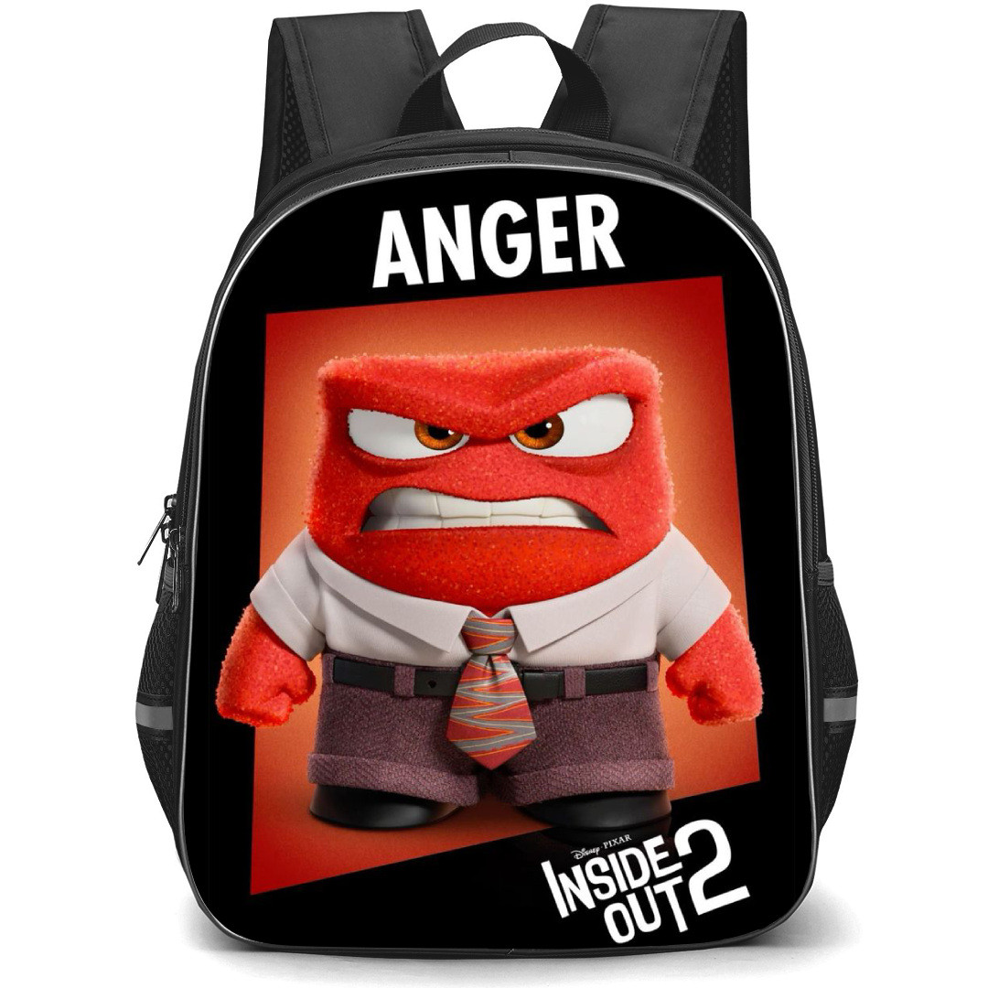 Inside Out 2 Anger Backpack StudentPack - Anger Movie Poster