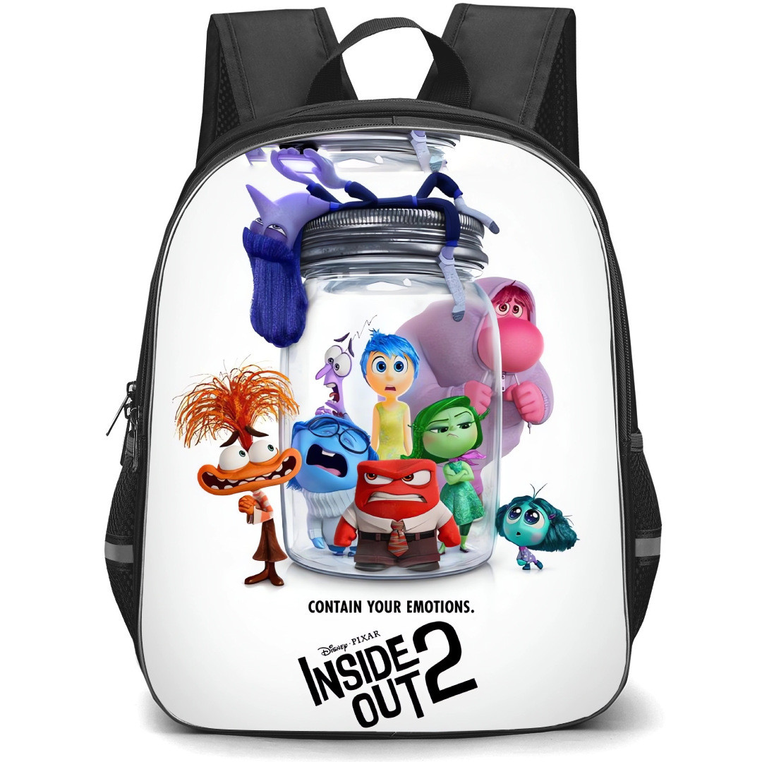 Inside Out 2 Backpack StudentPack - Characters in a Jar Movie Poster